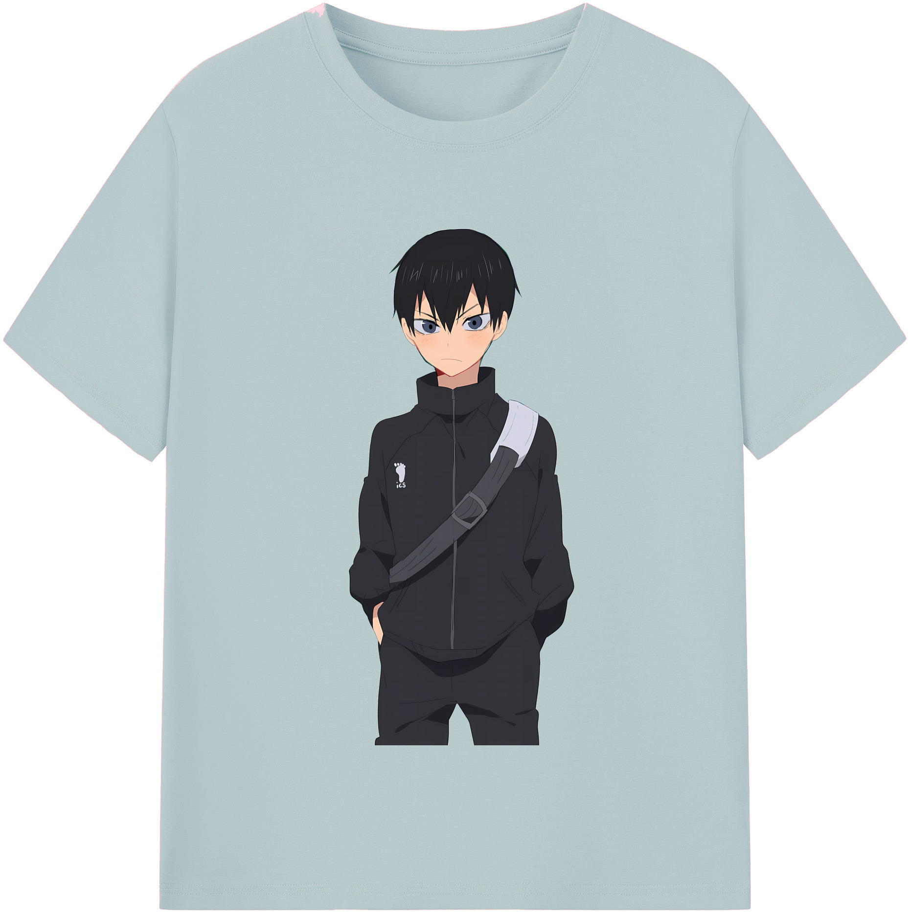 （画像用） ハイキュー!! Haikyu!! 綿100％半袖Tシャツ（フロントプリント）
